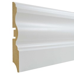 Плинтус Белый Smartprofile Paint (100 х 16) 100L &mdash; ПетроПол