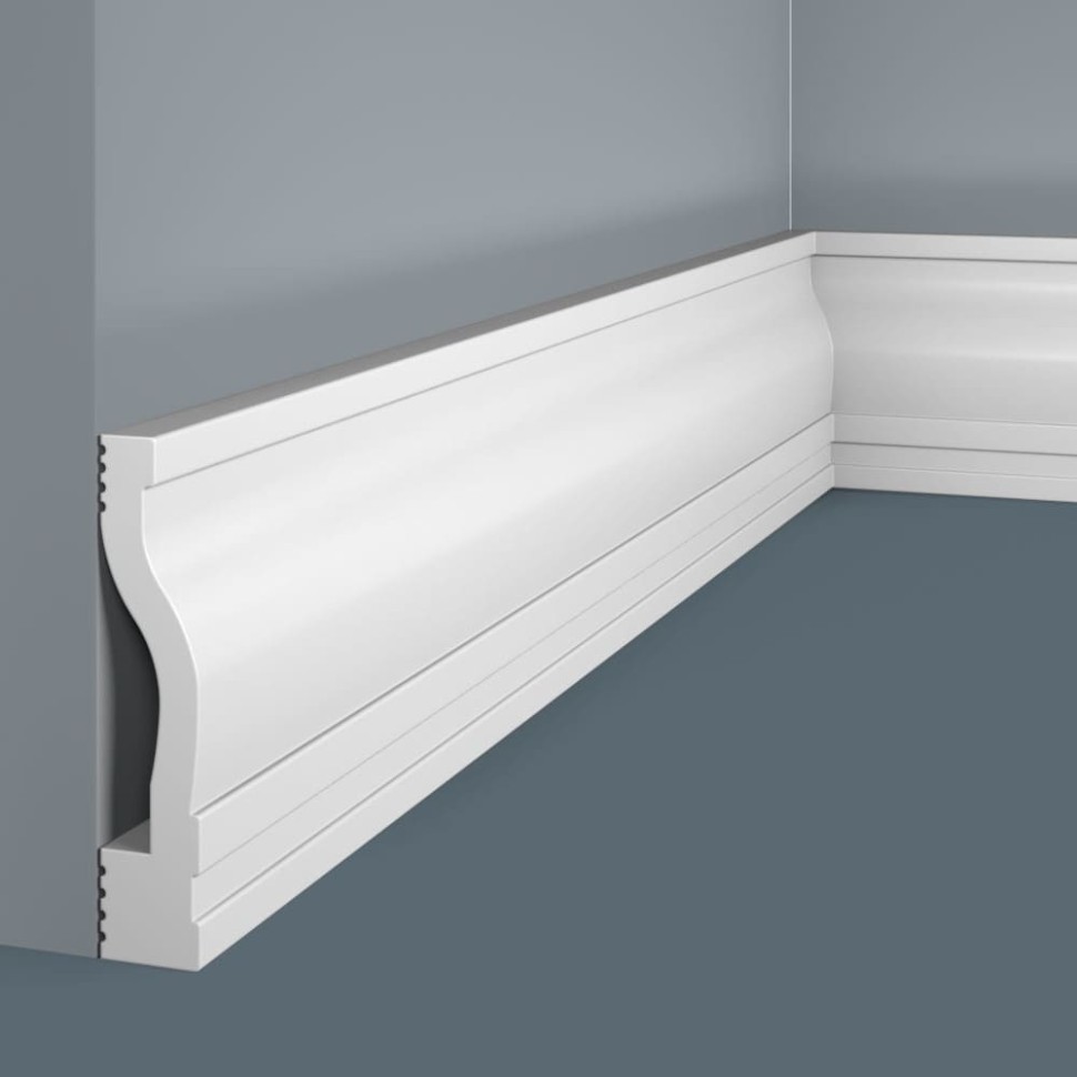 Плинтус Cosca PX017 Экополимер фото 1 &mdash; ПетроПол