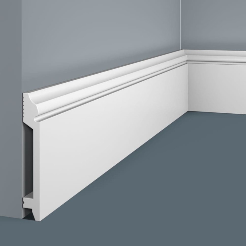 Плинтус Cosca PX026 Экополимер фото 1 &mdash; ПетроПол