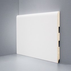 Плинтус Deartio МДФ U 102-150 (150х16х2050) Белый &mdash; ПетроПол