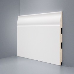 Плинтус Deartio МДФ U 103-150 (150х16х2050) Белый &mdash; ПетроПол