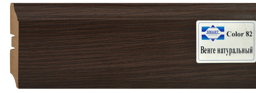 Плинтус МДФ Color Венге Натуральный фото 1 &mdash; ПетроПол