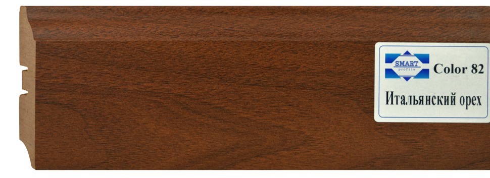 Плинтус МДФ Color Итальянский Орех фото 1 &mdash; ПетроПол