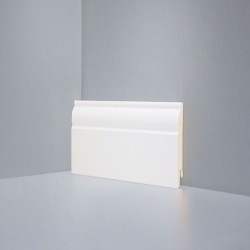 Плинтус Deartio МДФ U 104-80 9010 (80х16х2050) Кремовый &mdash; ПетроПол
