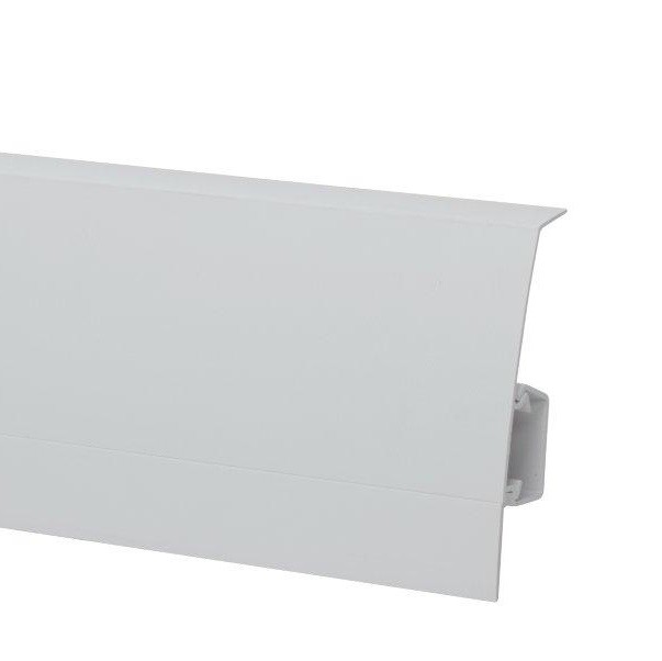 Плинтус пластиковый NG80 Белый фото 1 &mdash; ПетроПол