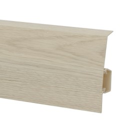 Плинтус пластиковый NG80 Дуб Полярный &mdash; ПетроПол