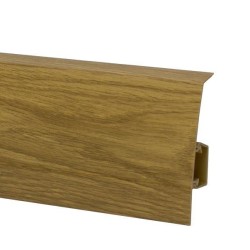 Плинтус пластиковый NG80 Дуб Винный &mdash; ПетроПол