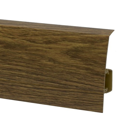 Плинтус пластиковый NG80 Дуб Старый фото 1 &mdash; ПетроПол