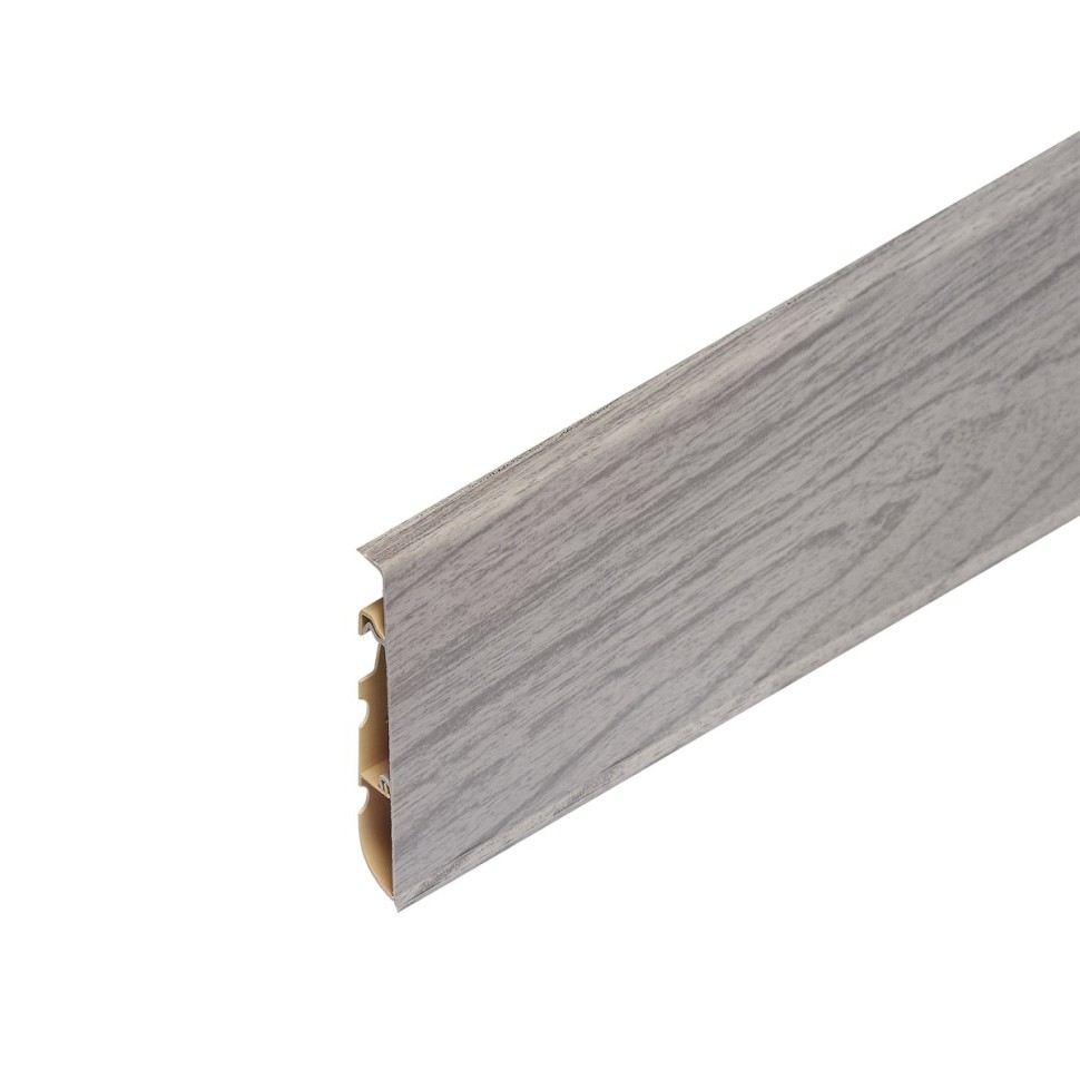 Плинтус ПВХ Cezar Prestige 75x22мм фото 1 &mdash; ПетроПол