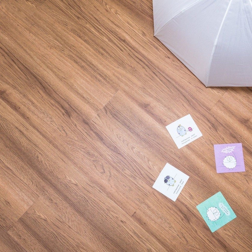 Плитка ПВХ EcoClick EcoDryBack NOX-1707 Дуб Виши фото 1 &mdash; ПетроПол