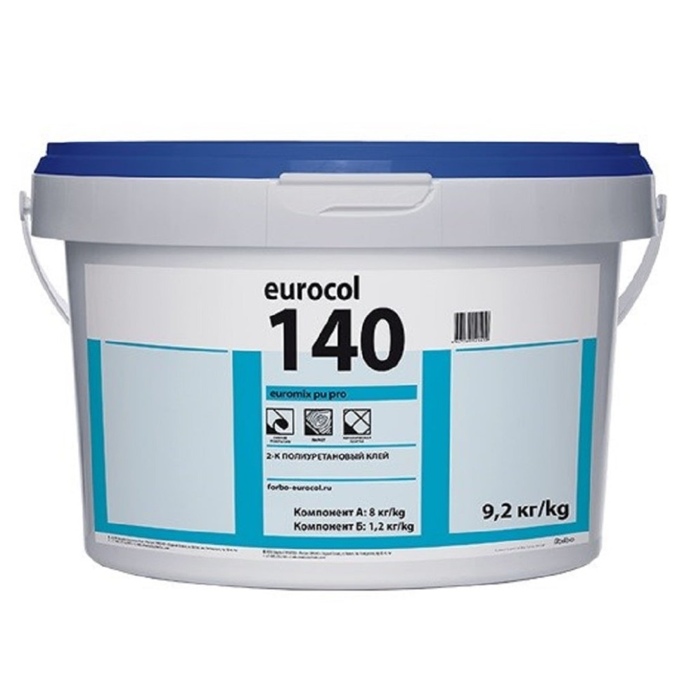 Клей Euromix 140 2-компонентный полиуретановый (9,2 кг) фото 1 &mdash; ПетроПол