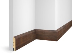 Плинтус МДФ Cosca Decor WP07 Дуб Барон темный &mdash; ПетроПол