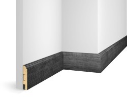 Плинтус МДФ Cosca Decor WP07 Дуб Графит &mdash; ПетроПол
