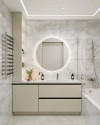 Керамогранит Buono Ceramic  Marble MVL4412P Aquarelle Ivory Glossy (60х120 см) фото 3 &mdash; ПетроПол