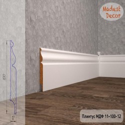 Плинтус МДФ 11-100-12 &mdash; ПетроПол