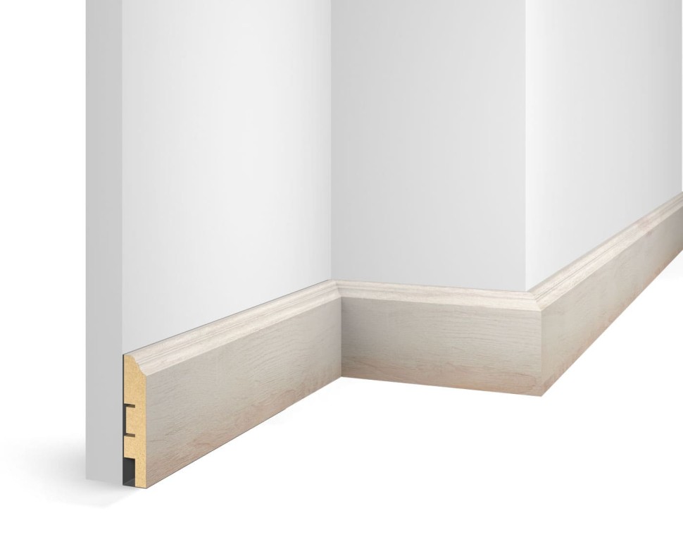 Плинтус МДФ Cosca Decor WP07 Дуб Коттон фото 1 &mdash; ПетроПол