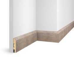 Плинтус МДФ Cosca Decor WP07 Дуб Серо-коричневый &mdash; ПетроПол