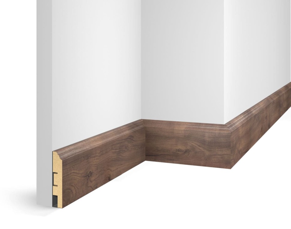 Плинтус МДФ Cosca Decor WP07 Дуб Старинный натуральный фото 1 &mdash; ПетроПол