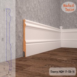 Плинтус МДФ 17-136-16 &mdash; ПетроПол