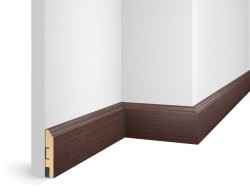 Плинтус МДФ Cosca Decor WP07 Ясень Коньяк &mdash; ПетроПол