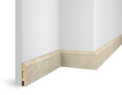 Плинтус МДФ Cosca Decor WP07 Ясень Кристалл &mdash; ПетроПол