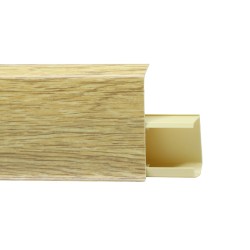 Плинтус ПВХ пластиковый 710 Дуб Окланд &mdash; ПетроПол