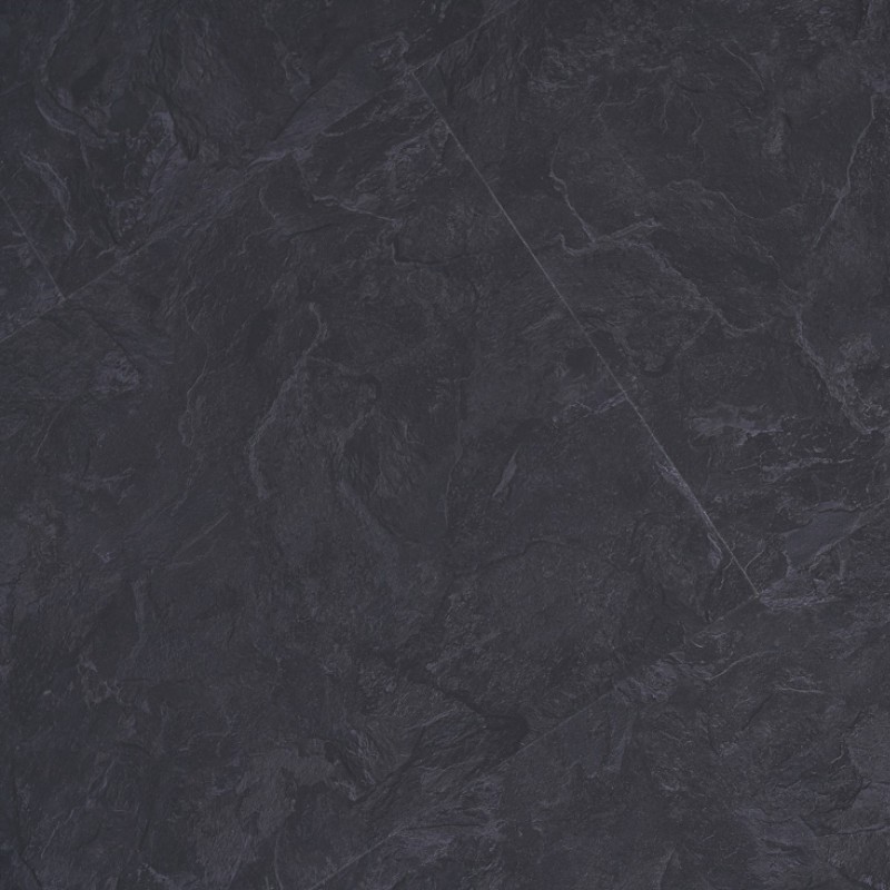 Плитка ПВХ Vinilam Ceramo Glue 61607 Сланцевый Чёрный фото 1 &mdash; ПетроПол