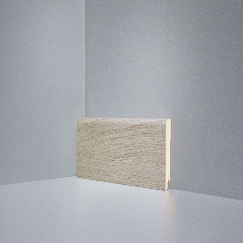 Плинтус Deartio МДФ Дуб Саббия (80х16х2050) B202-18 фото 1 &mdash; ПетроПол