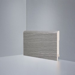 Плинтус Deartio МДФ Дуб серый браш (80х16х2050) B202-08 &mdash; ПетроПол