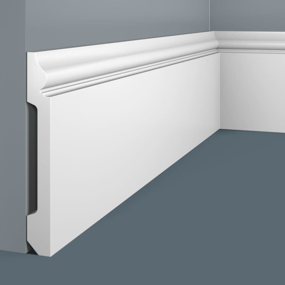 Плинтус Cosca PX006 Экополимер фото 1 &mdash; ПетроПол