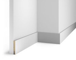 Плинтус МДФ Cosca AP72-75 под покраску, белый &mdash; ПетроПол